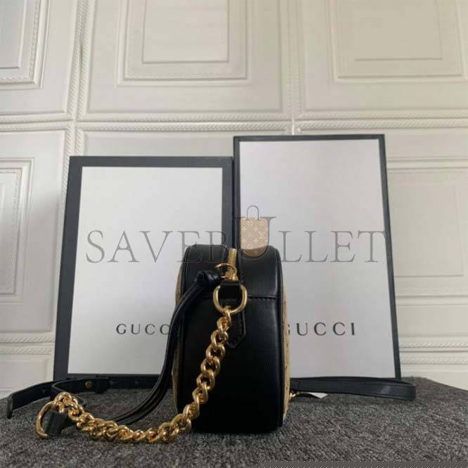 G*u*i marmont small matelasse shoulder bag 447632 (24*13*7cm)